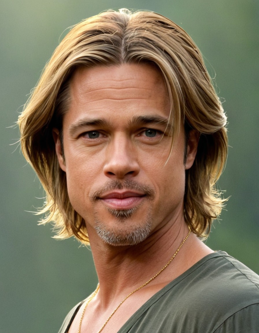 brad pitt, gender transformation, hollywood actor, celebrity, movie star