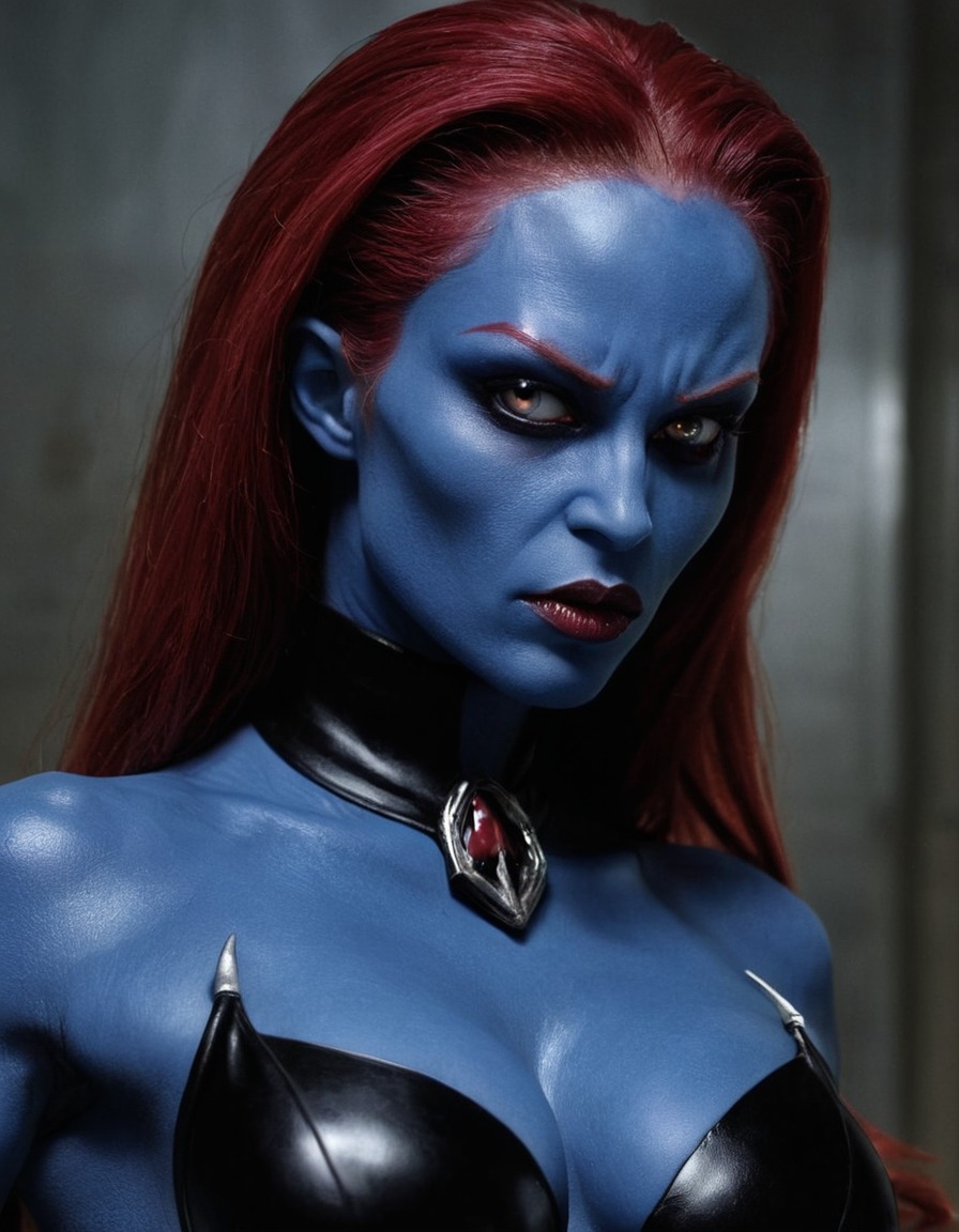 vampire, mystique (x-men), marvel comics, superhero, supernatural