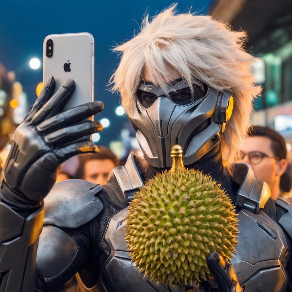 cyborg, durian, mobilephone, selfie, warrior, cyborgwarrior, mobile_phone, cyborg_warrior