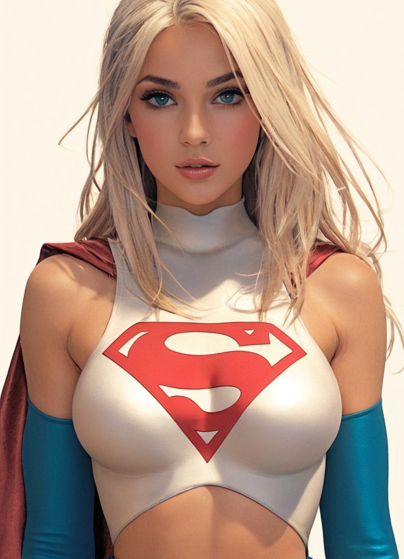 fanart, superheroine, supergirl, supergirlfanart, aigirl, aiart, aifanart