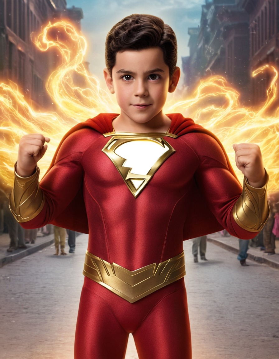 shazam, dc comics, superhero, coming of age, billy batson, childhood, youth