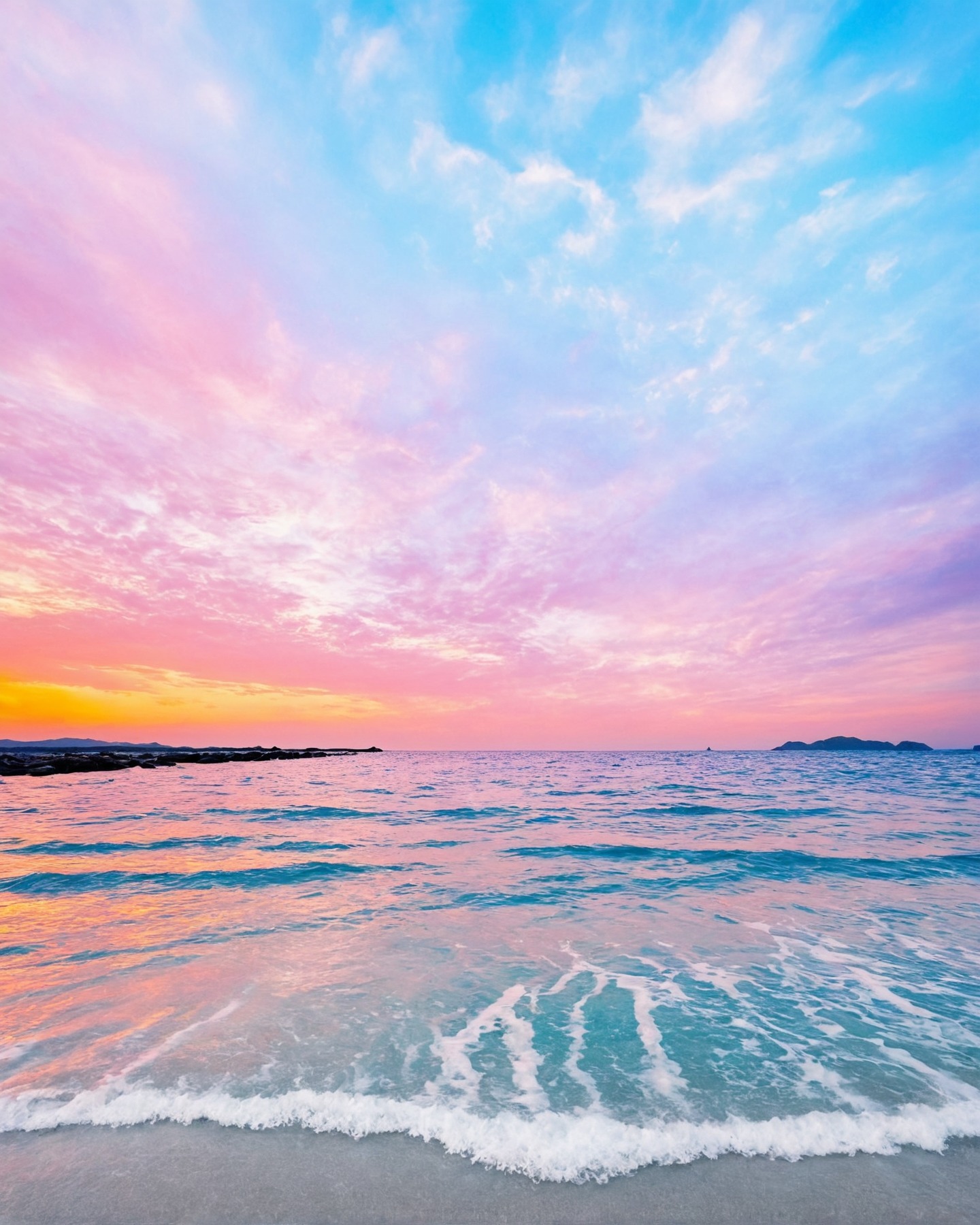 kujukuri, chiba prefecture, japan, ocean, oceancore, beach, pastels, serene, sunset