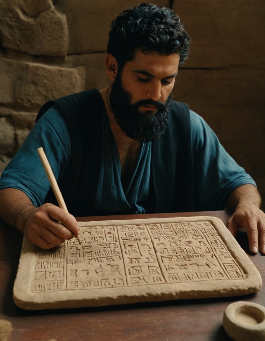 ancient civilization, sumeria, taxation system, clay tablets, record keeping, ancient technology, ancient occupations
