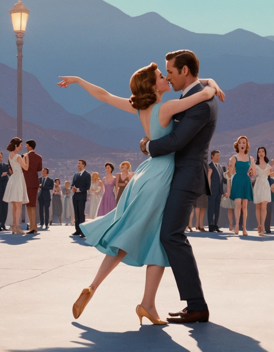 la la land, 2016, musical film, emma stone, ryan gosling, hollywood, romance