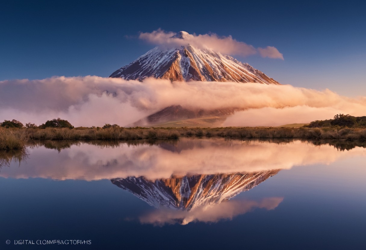 aotearoa, egmont, everlook, island, landscape, national, north, park, photography, reflection, taranaki, tarn, zealand, pouakai, new