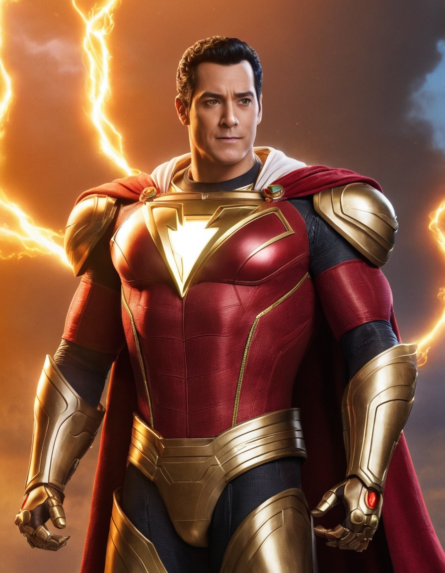 shazam, robot, technology, ai, superhero, fictional character