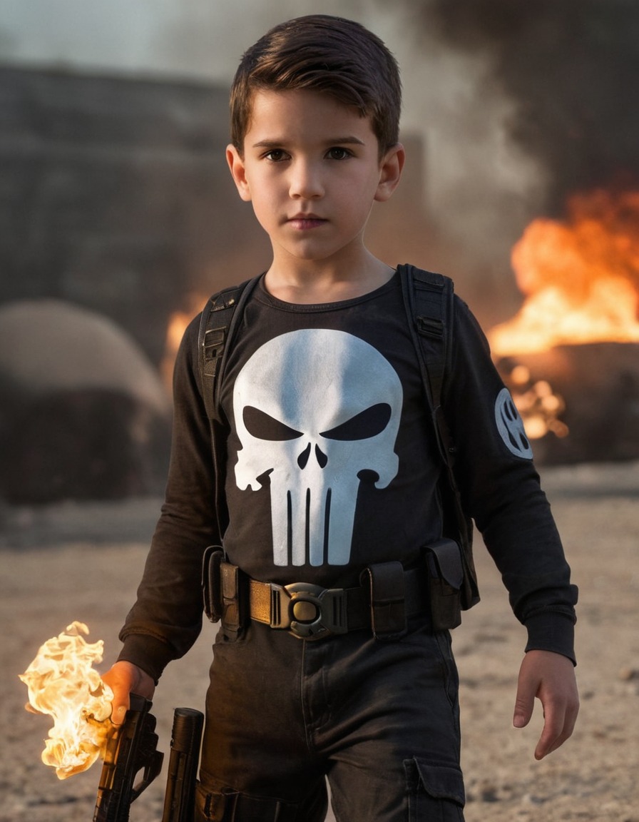 the punisher, frank castle, comic book character, marvel, childhood, tragedy