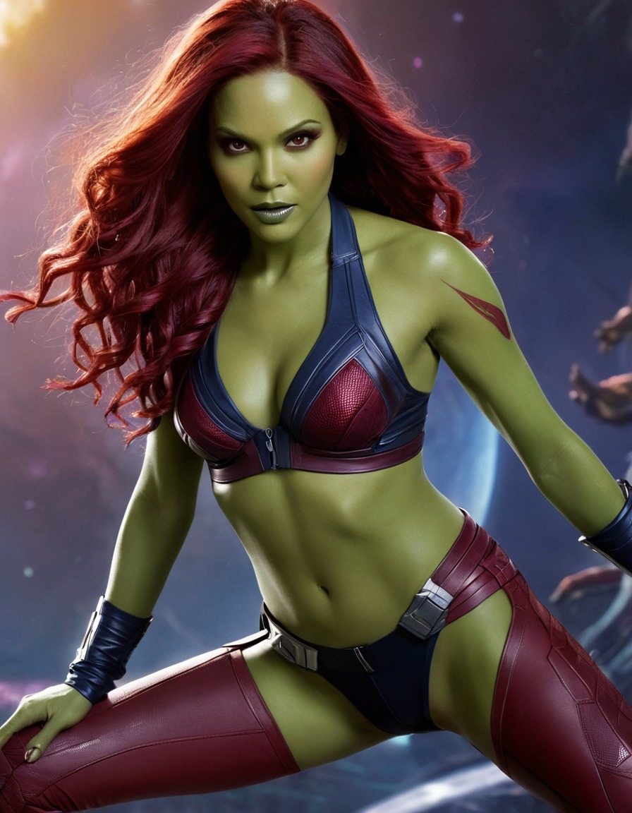 gamora, guardians of the galaxy, marvel, superhero, warrior, beauty, inspiration