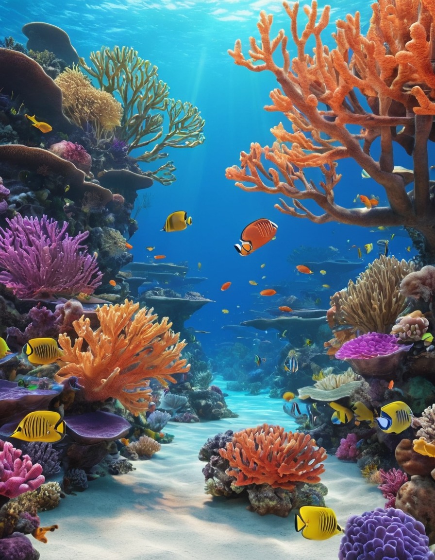 nature, coral reef, marine life, ocean ecosystem, scuba diving, marine biodiversity, coral beauty