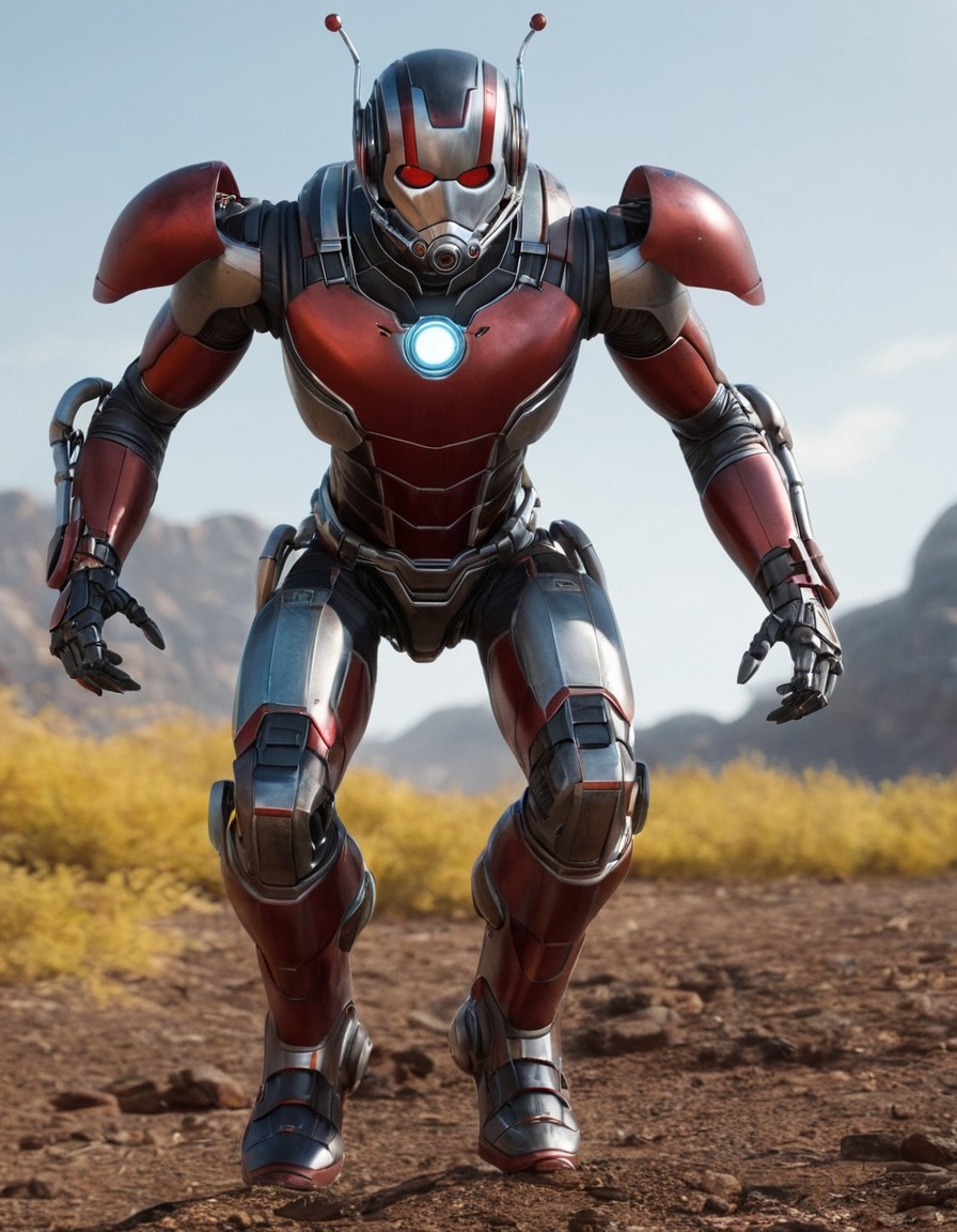 ant-man, robot, marvel, superhero, technology