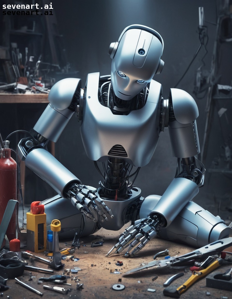 robot, repair, technology, maintenance, self-repair, robots