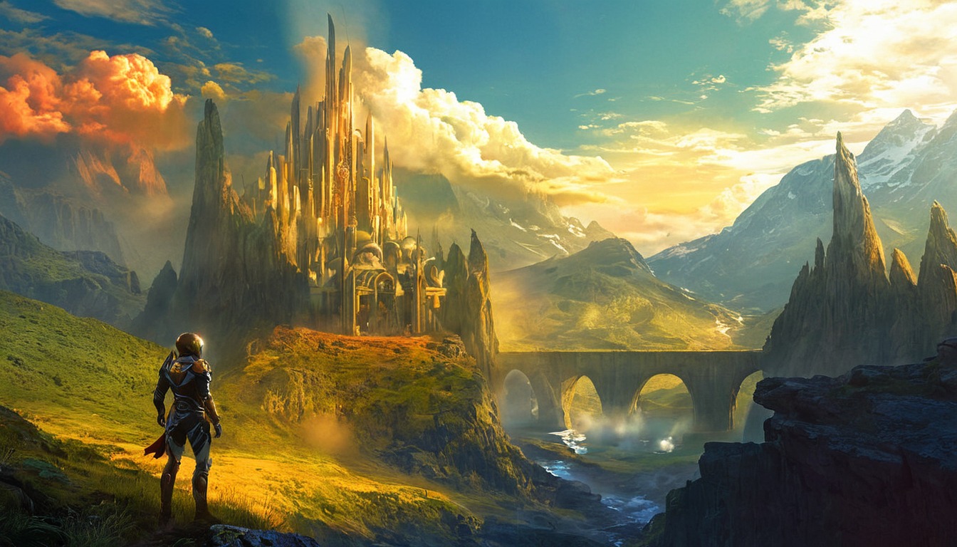 videogamefanart, fantasyart, digitalart, wallpaper, conceptart, medieval, castle, hyrule