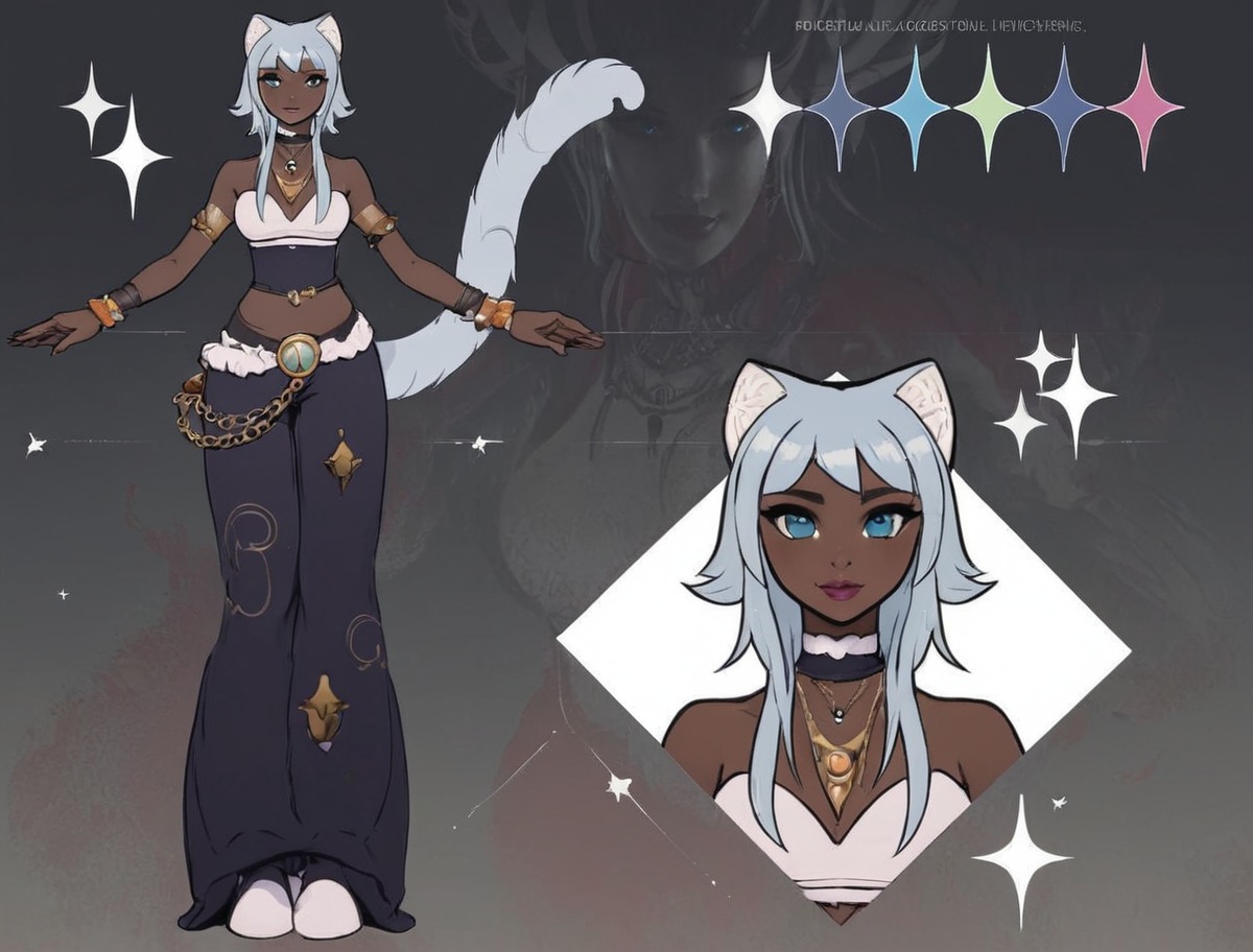 characterdesign, adoptable, originalcharacter, adoptablesopen, adoptableauction, humanoid, kemonomimi, digitalart, catgirl