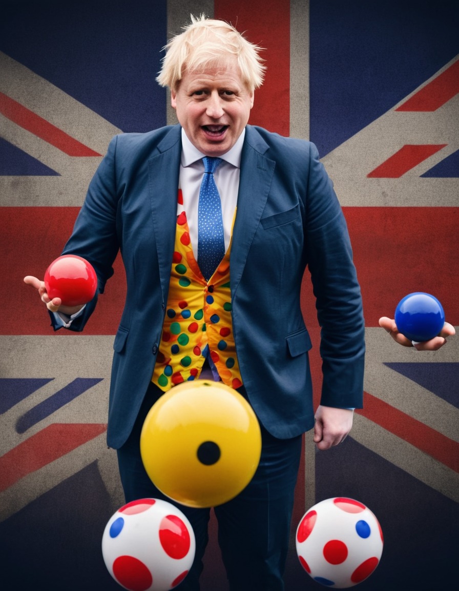 politics, brexit, clown, juggling, humor, fun