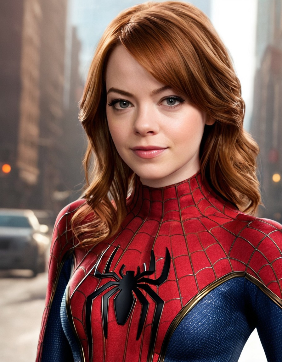 emma stone, spiderman, actress, superhero, marvel, gwen stacy