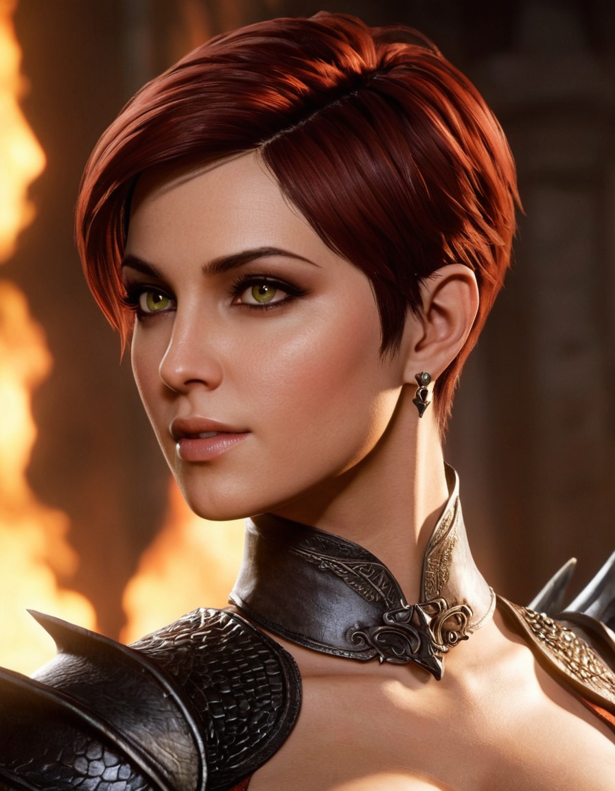 cassandra pentaghast, dragon age: inquisition, video game character, action-adventure, fantasy world, rpg