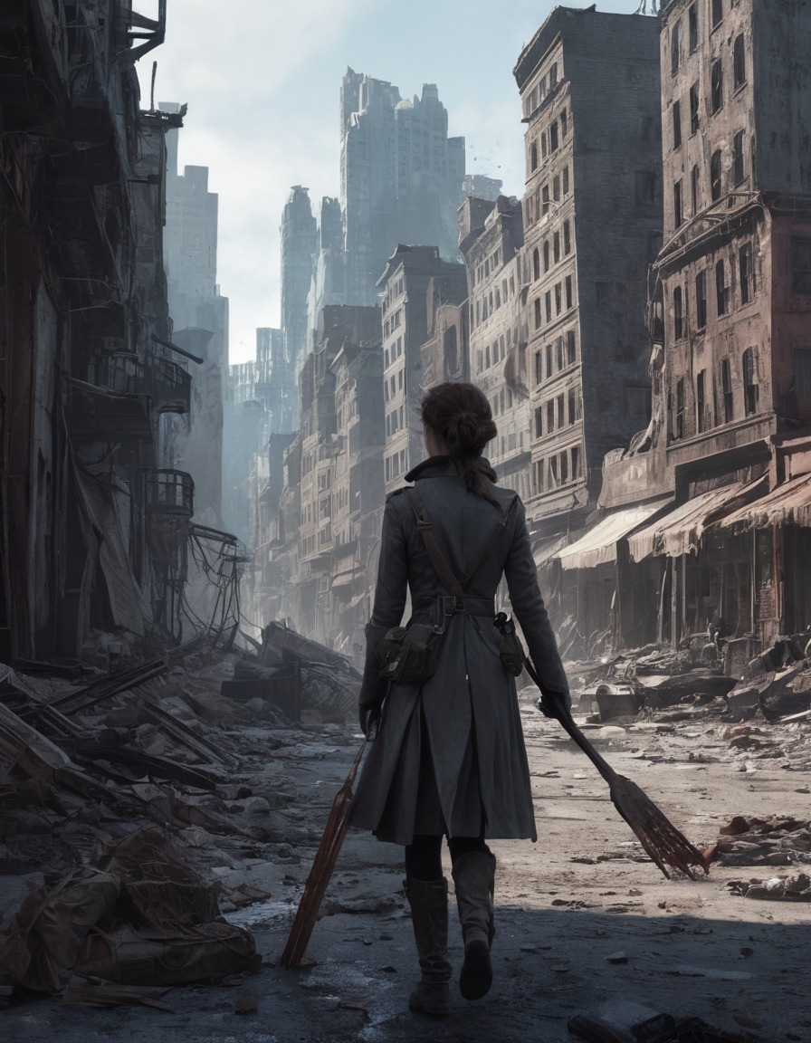 survival, scavenging, dystopian, urban exploration, post-apocalyptic, fallout, games, tv shows