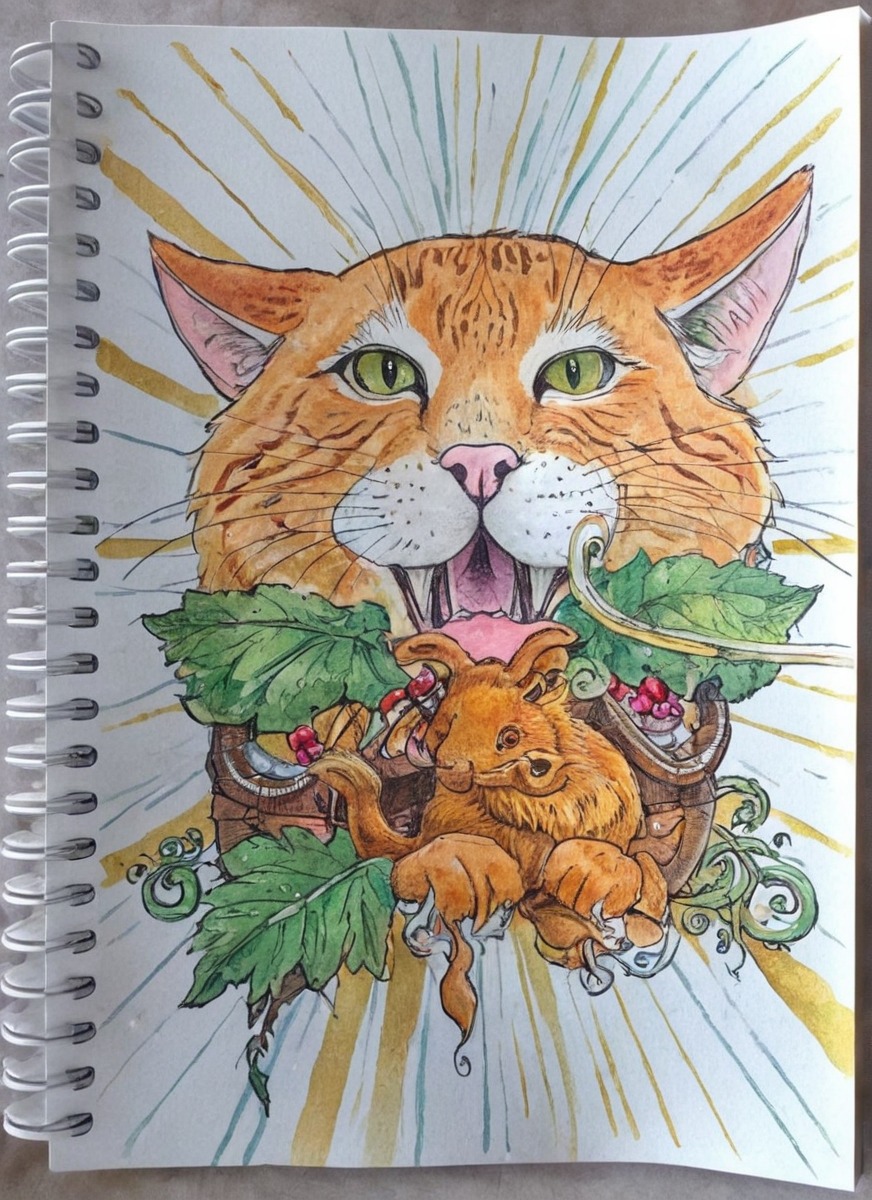 angrycat, burger, catburger, cheese, colorpencil, drawing, fantasy, mystyle, onions, pickles, sesame, tomatoes, traditionalart, vegetables, mincedmeat, catburgertutorial