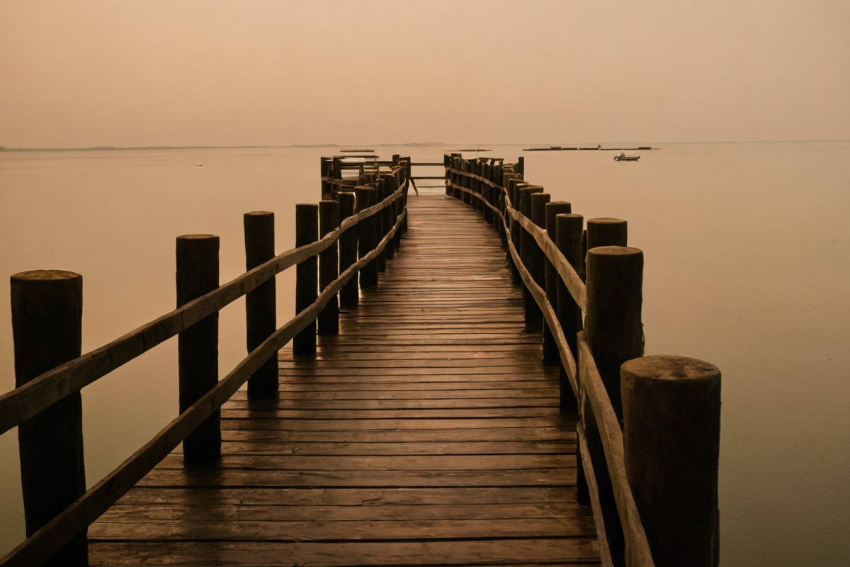 fog, landscape, mist, morning, water