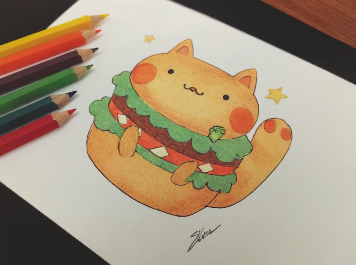 fanart, catburger, catburgertutorial