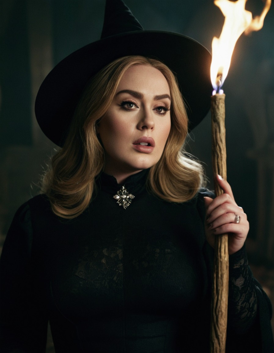 witchcraft, magic, adele, singer, celebrity, music, spellcasting