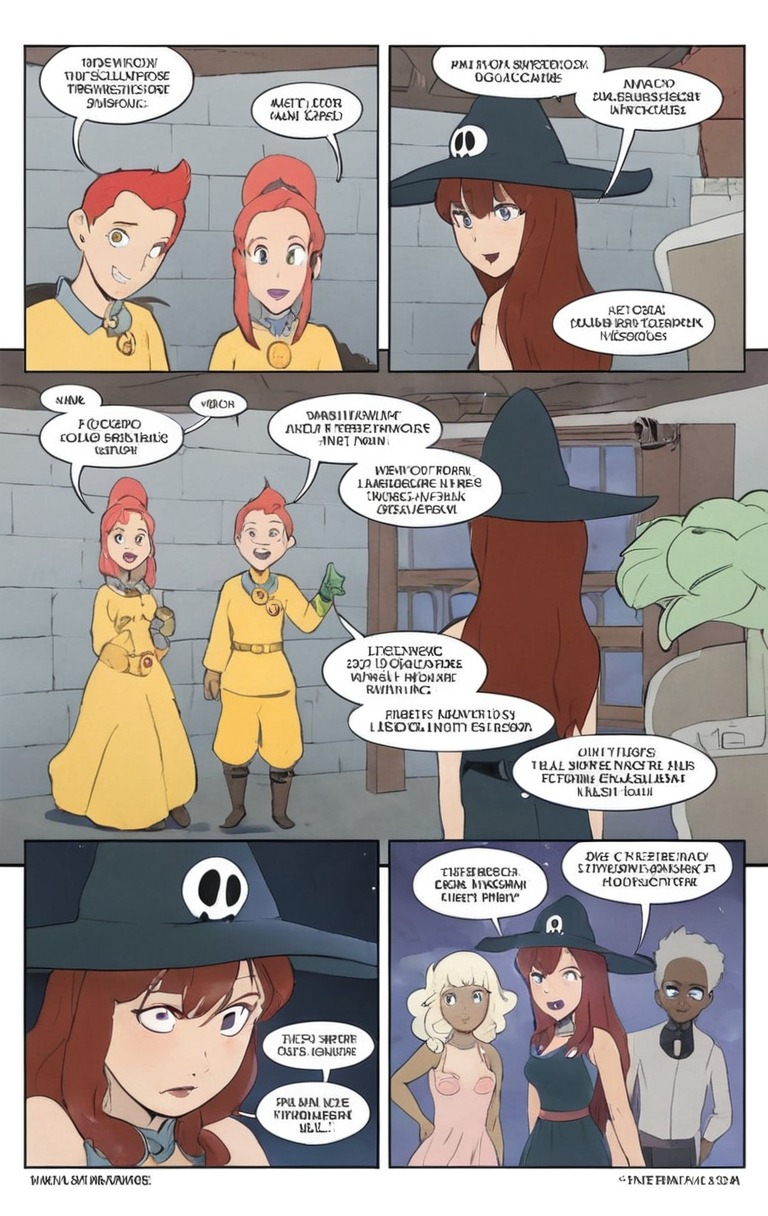 comic, witch, webcomic, ada, asura, discussion, ethan, fantasy, hunters, meeting, royals, rune, runehunters, duchesscamille, dukeremy