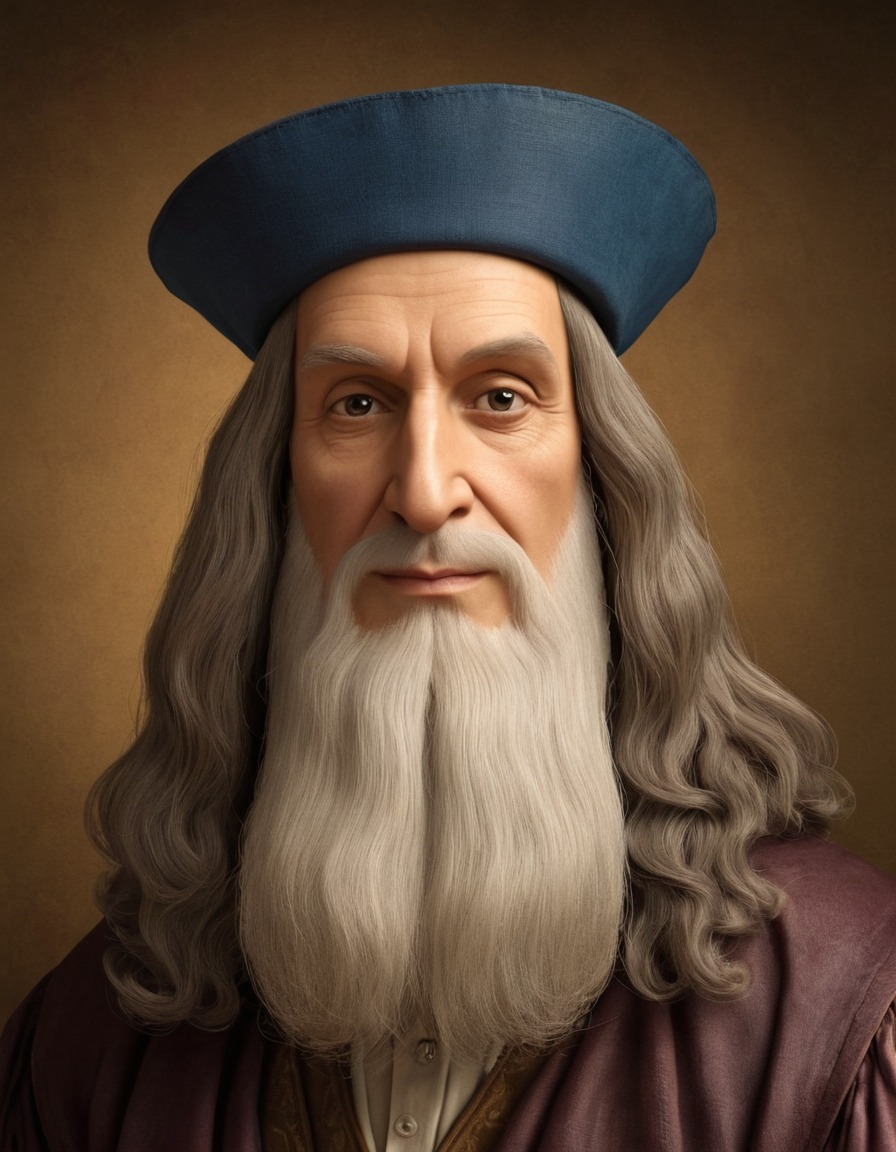 leonardo da vinci, caricature, art, humor, funny