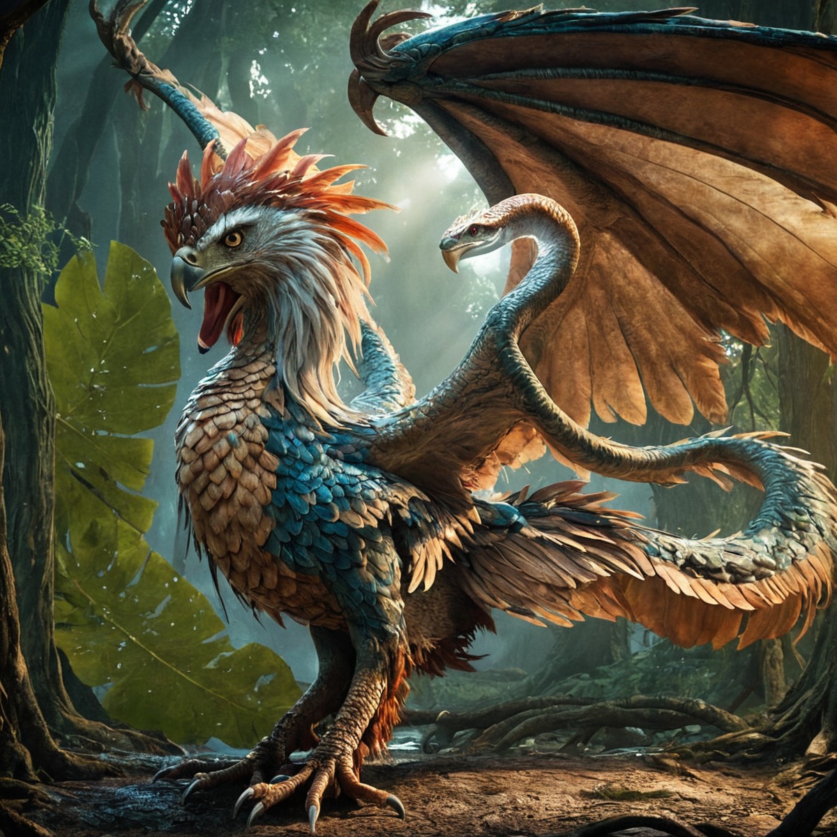 mythical, creature, dragon, fantasyart, magic, digitalart, characterdesign, cockatrice, description, imaginethat, monster, rpg, story, tabletop, ttrpg, worldsapart, nezra, imagine_that, worlds_apart, gnowledge, ominousomnibus, ominous_omnibus