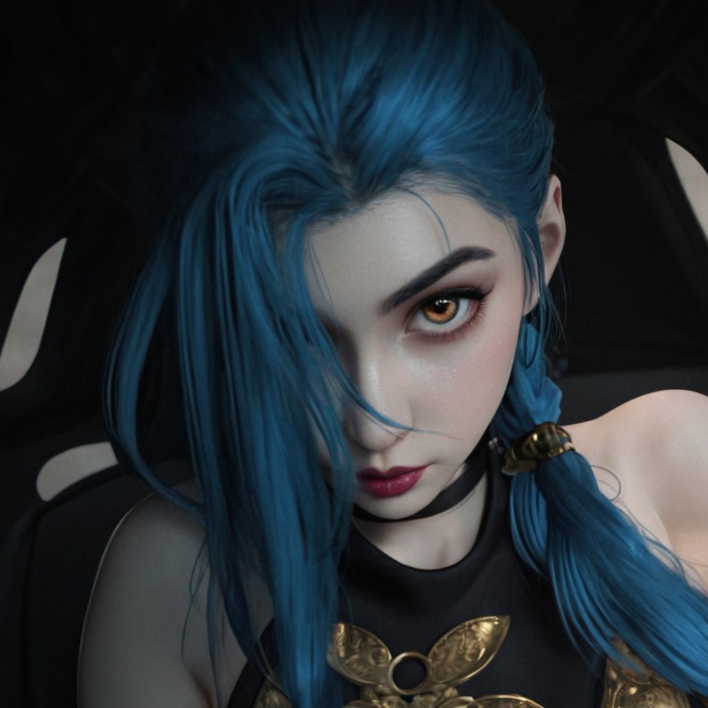 pfp, art, arcane, jinx, jinx arcane, jinx league of legends