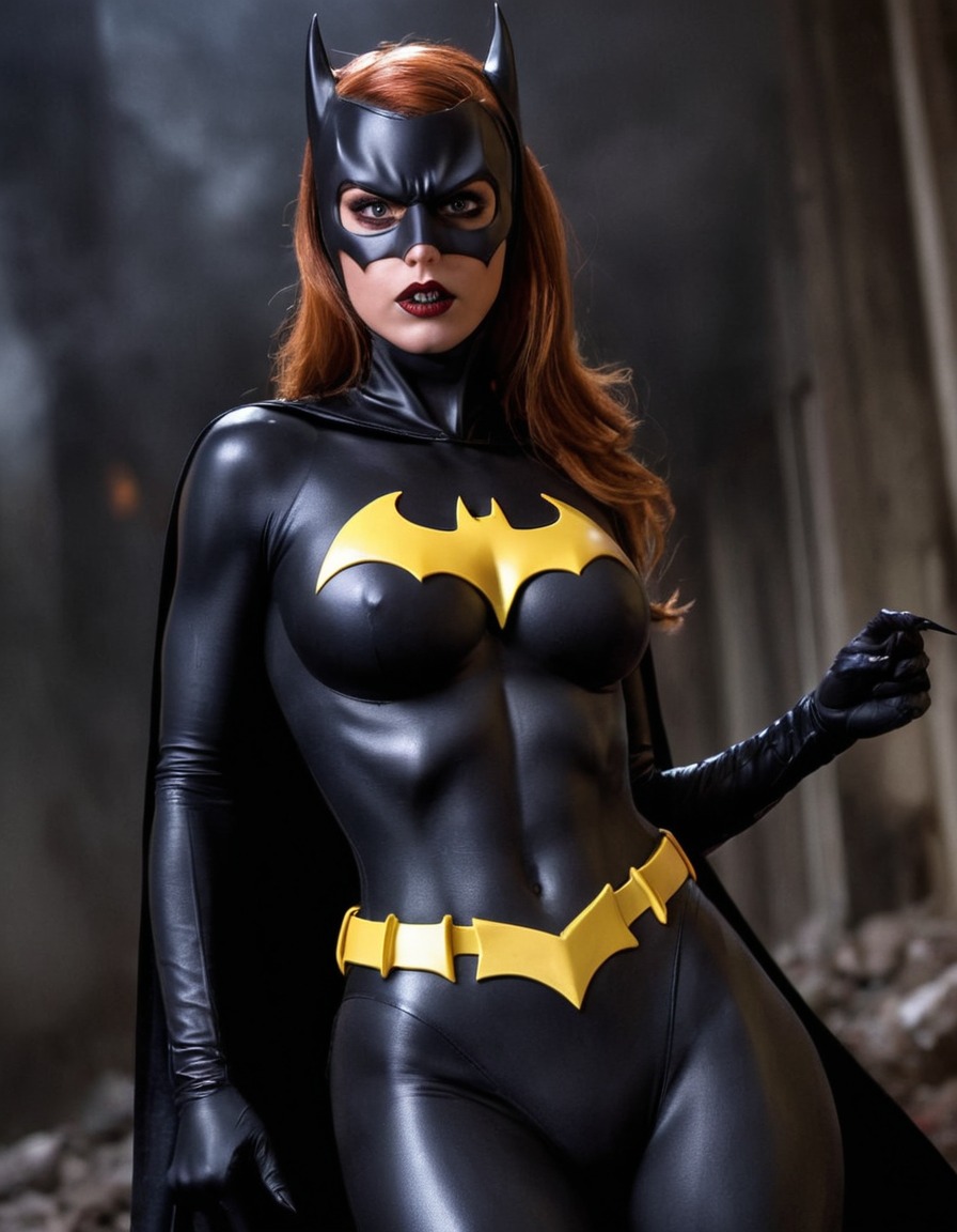 evil batgirl, dc comics, superhero, villain, evil character