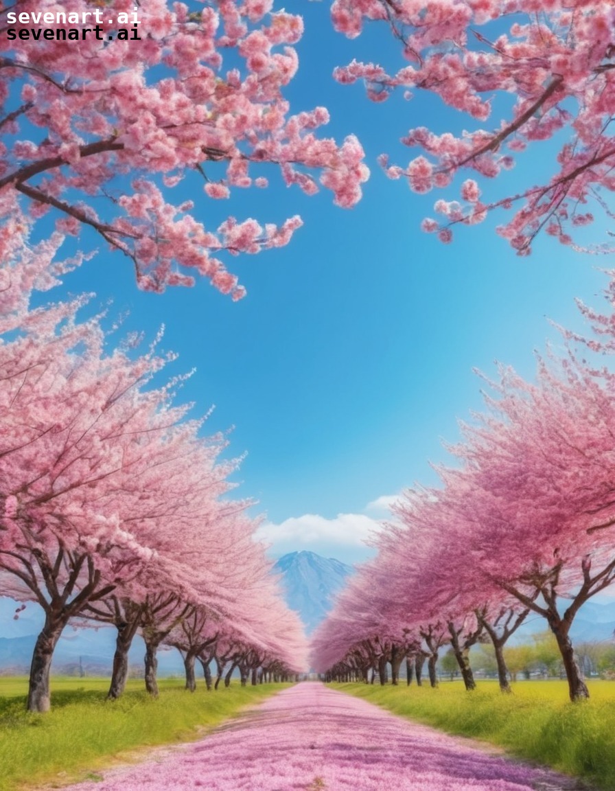 nature, cherry blossoms, spring, beauty, landscape