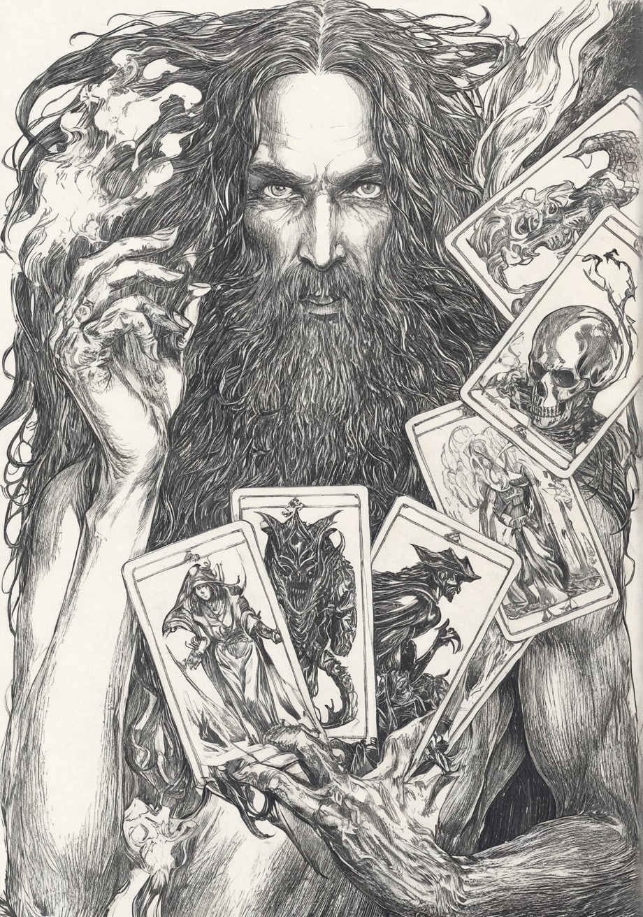 carlos dearmas, illustrations, alan moore