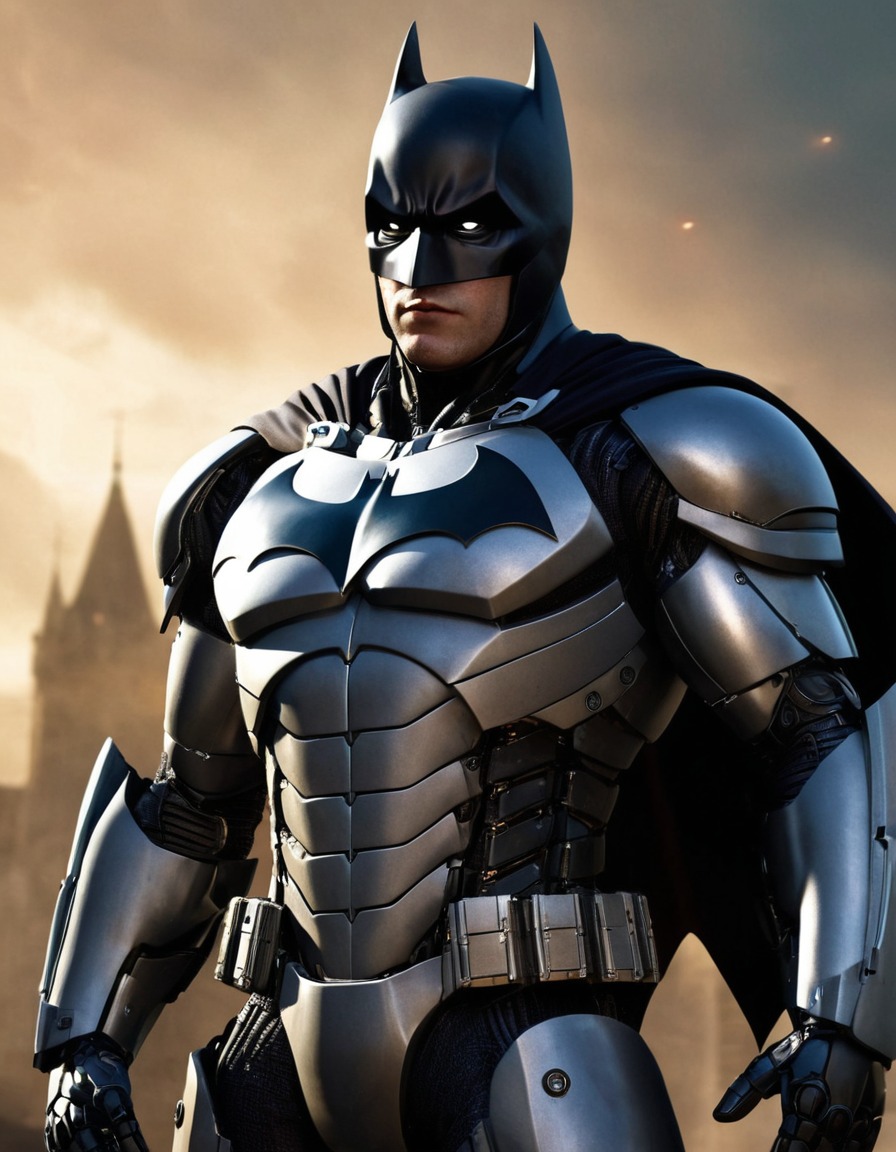 batman, robot, superhero, comic book character, fictional character, dc comics, artificial intelligence