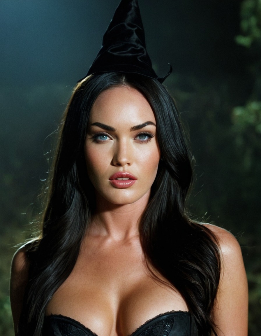 witchcraft, occult, megan fox, actress, magic, hollywood, celebrity