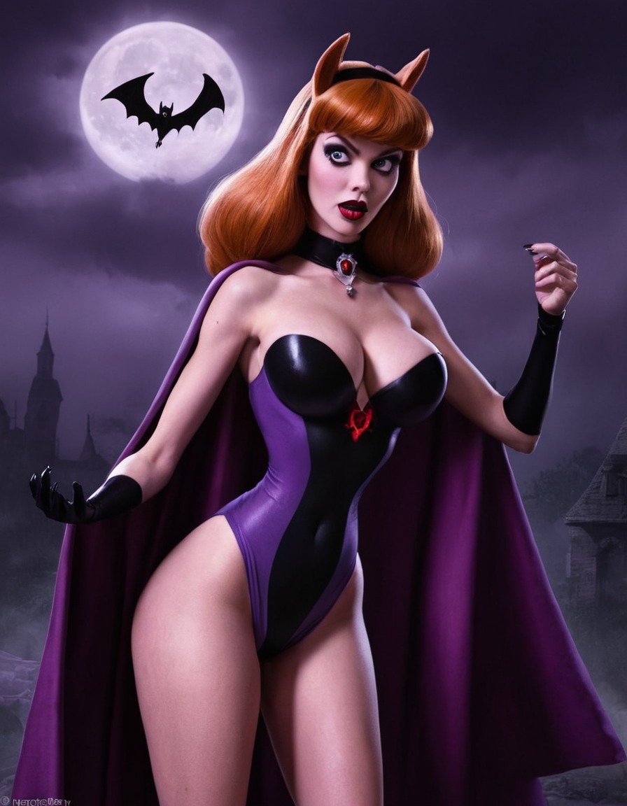 vampire, daphne blake, scooby-doo, mystery, fiction, supernatural, transformation