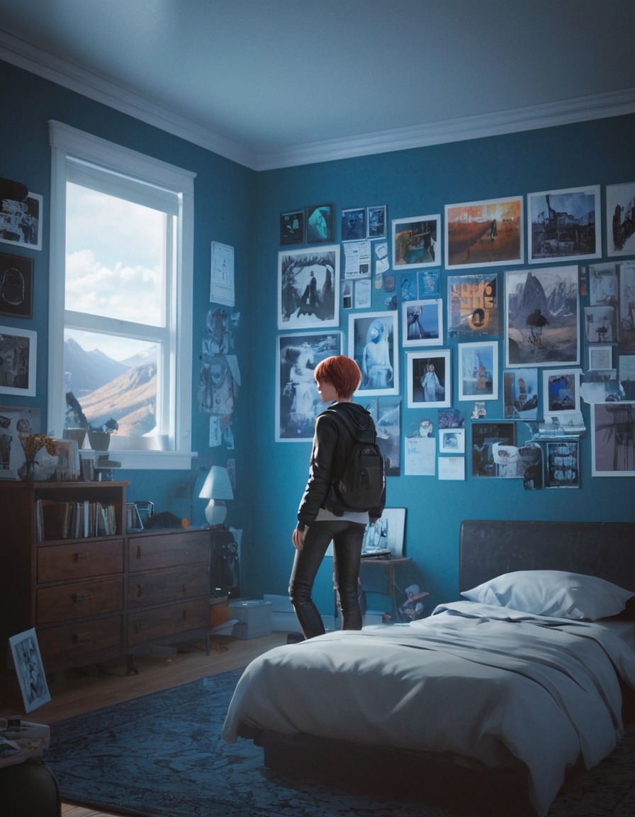 chloe price, memories, personal mementos, reflection, nostalgia, games, girls from games