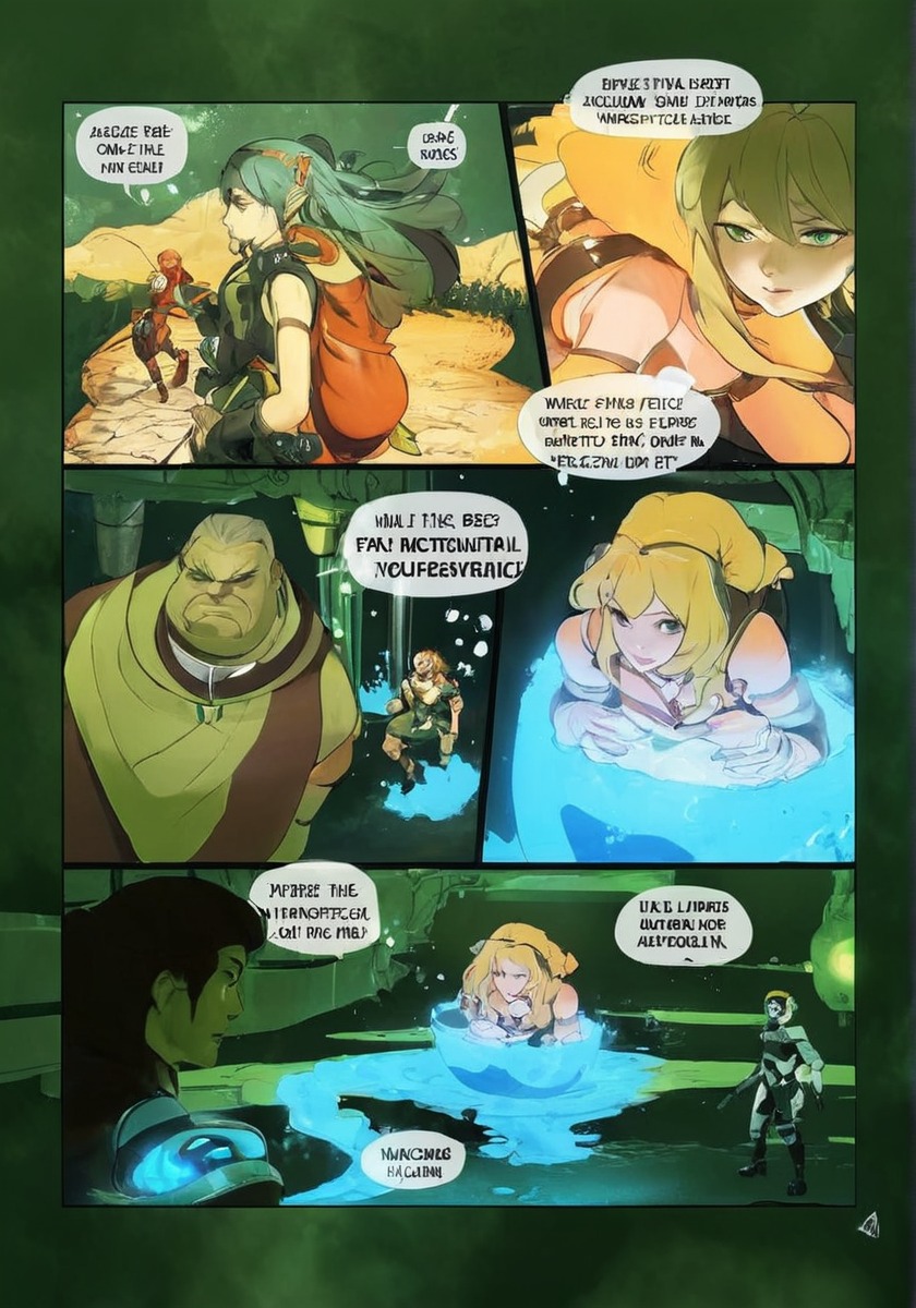 comic, battle, chap8, chapter8, english, julietta, maria, p19, page19, sewers, symbiosis, underground, water, magoka, rafflozzia