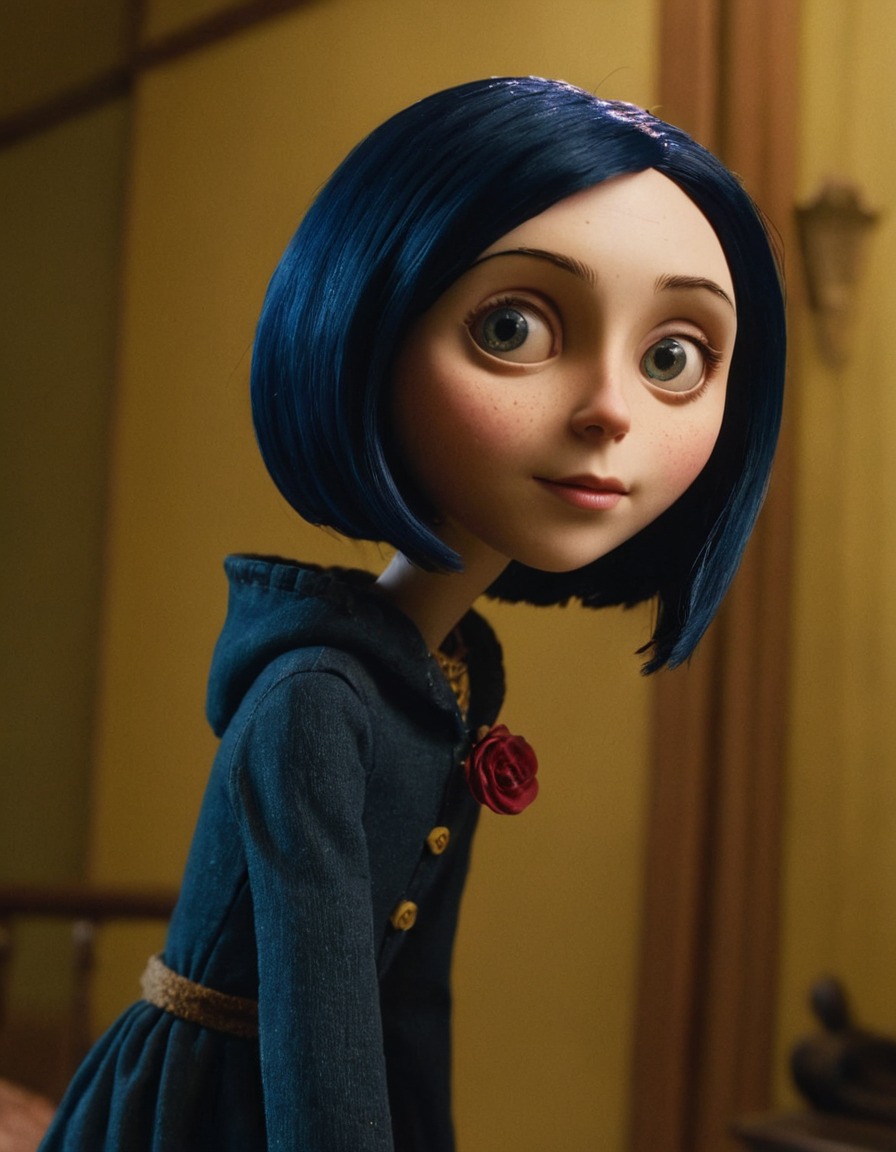 coraline jones, coraline, character transformation, strong female character, film adaptation, fantasy world, beauty redefined