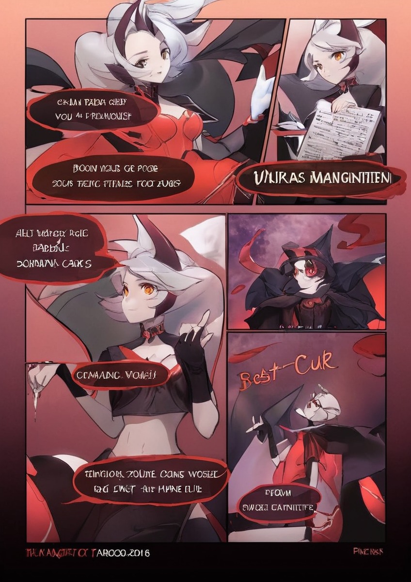 comic, hazbinhotel, webcomic, digitalart, demongirl, helluvaboss, loonahelluvaboss, octaviahelluvaboss