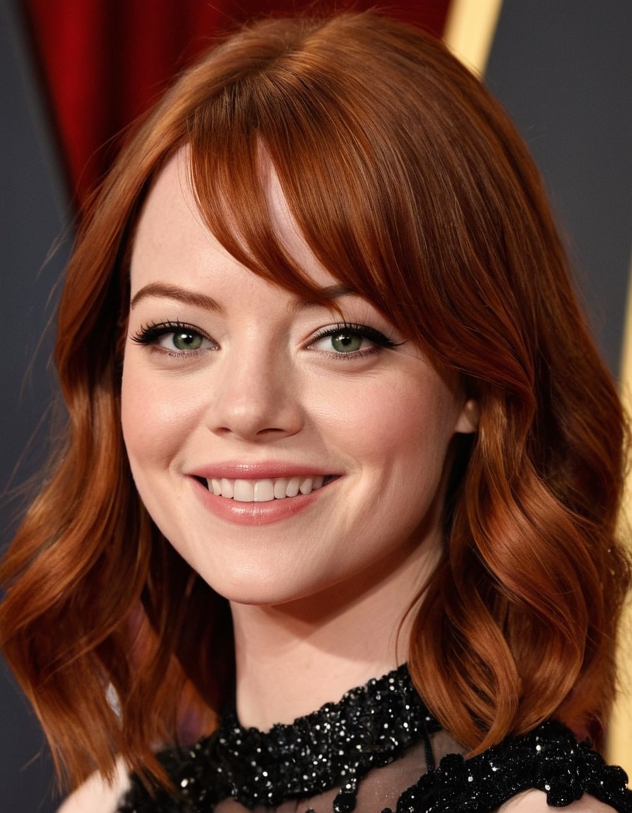 emma stone, smiling, actress, hollywood, red carpet, beauty, confidence