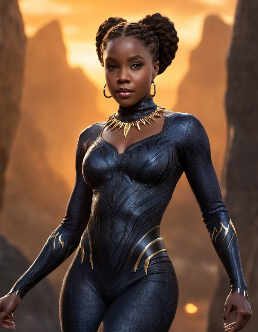 black panther, superhero, marvel, female protagonist, empowerment, feminism, gender equality