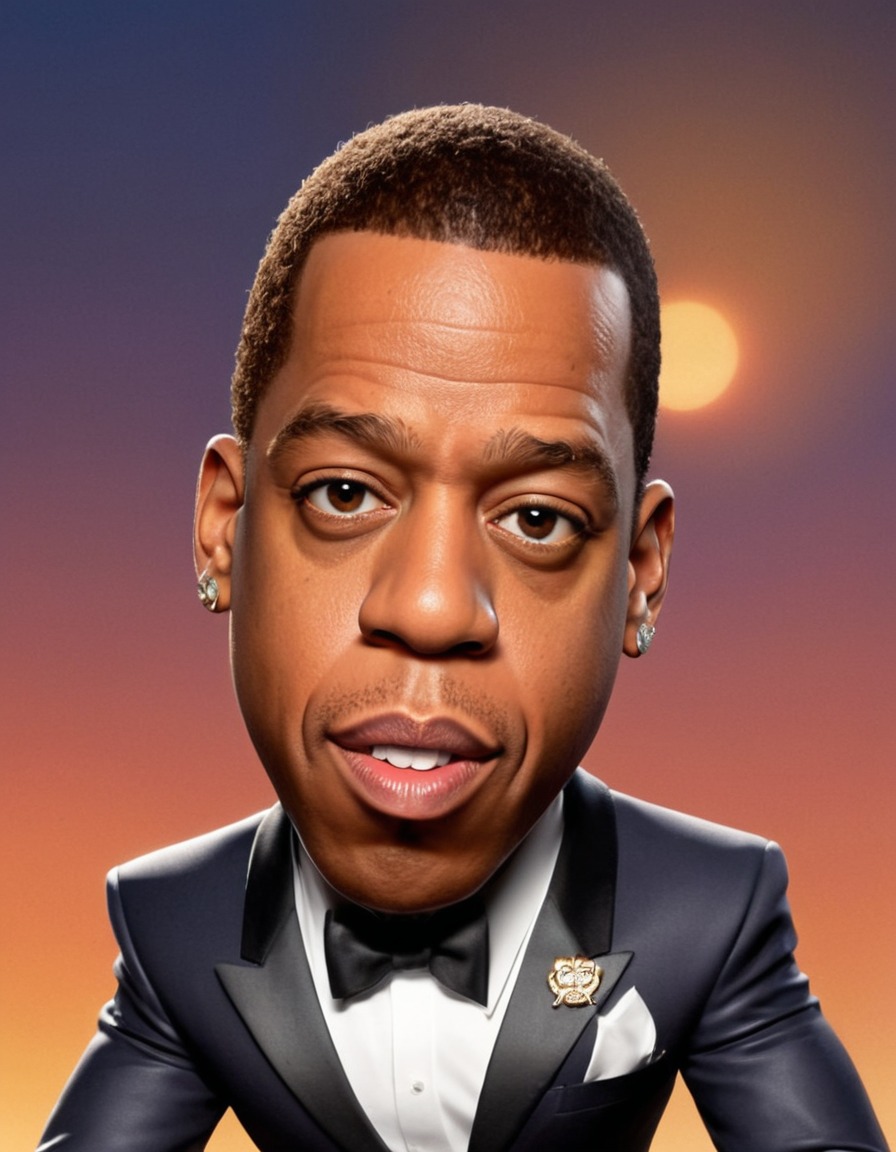 jay-z, caricature, funny, music, rapper