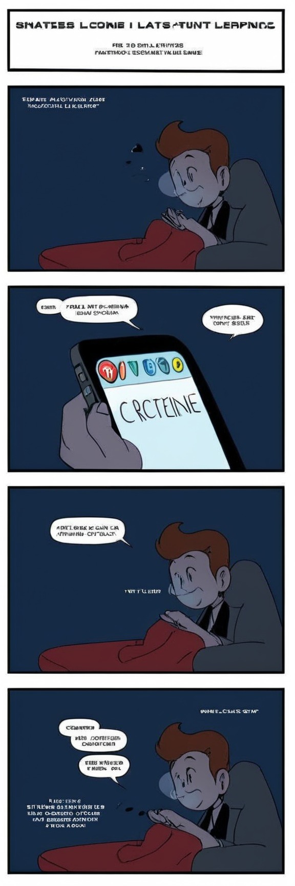 comic, webcomic, digitalart, originalcharacter, night, phone, shiro, surprise, bootlegcookie