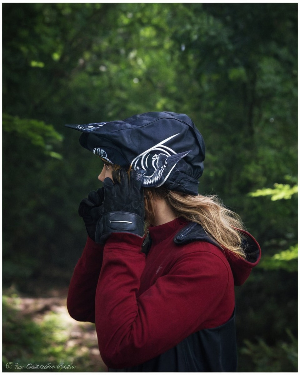 photography, motorcycle, portrait, beauty, forest, nature, newzealand