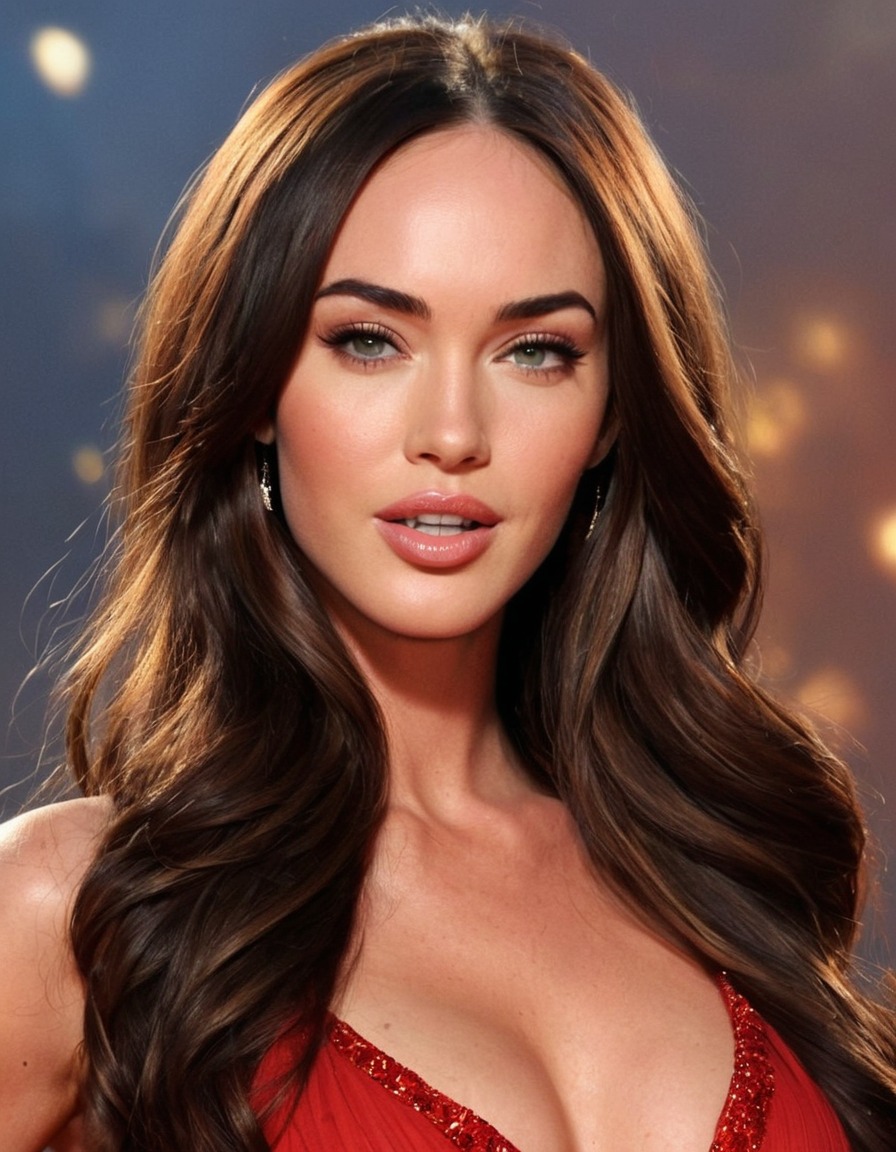 funny, megan fox, caricature, comedy, actress