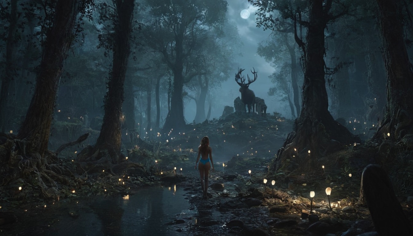 digitalart, magic, fantasyart, digitalpainting, horror, forest, wallpaper, conceptart, epic, pixelart, fantasycharacter, darkestnight, ai_generated, ai_generated_art, ai_artworks