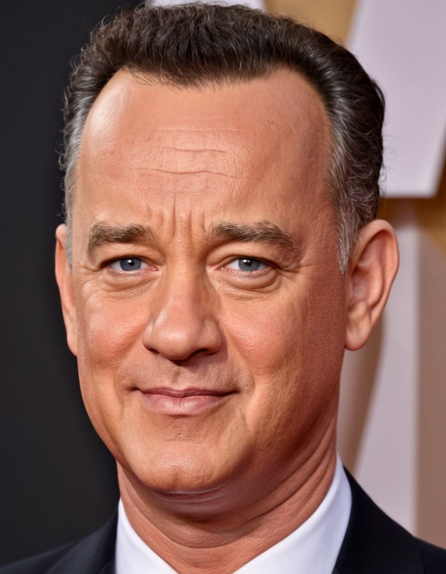 tom hanks, painting, funny, celebrity, art, humor