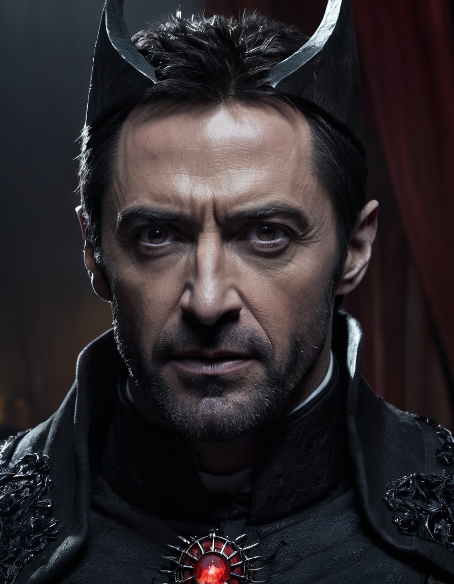 hugh jackman, actor, vampire, king, menacing