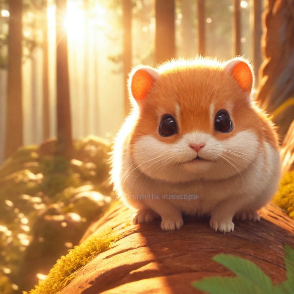 animal, cute, forest, hamster, rodent