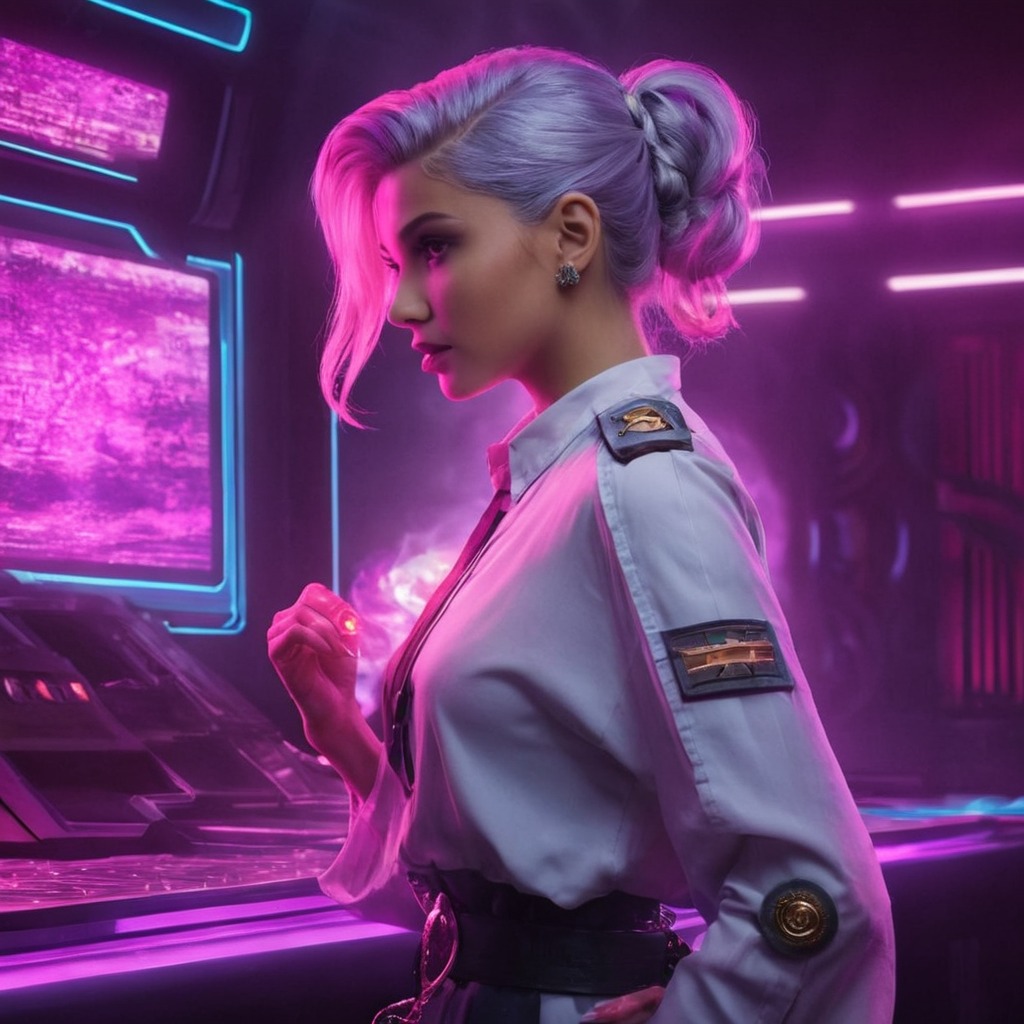 digitalart, scifi, cyberpunk, dreamup, neon, fanart, photography, portrait, videogamefanart, wallpaper, characterdesign, pixelart, ai_art